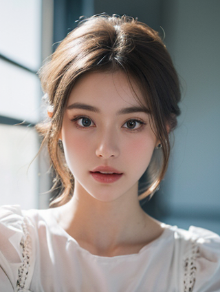 黑色半裙的时尚搭配：白色上衣与肤色的完美融合