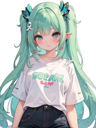 蓝色与粉色的魔法：打造最温柔可爱的少女动漫风格